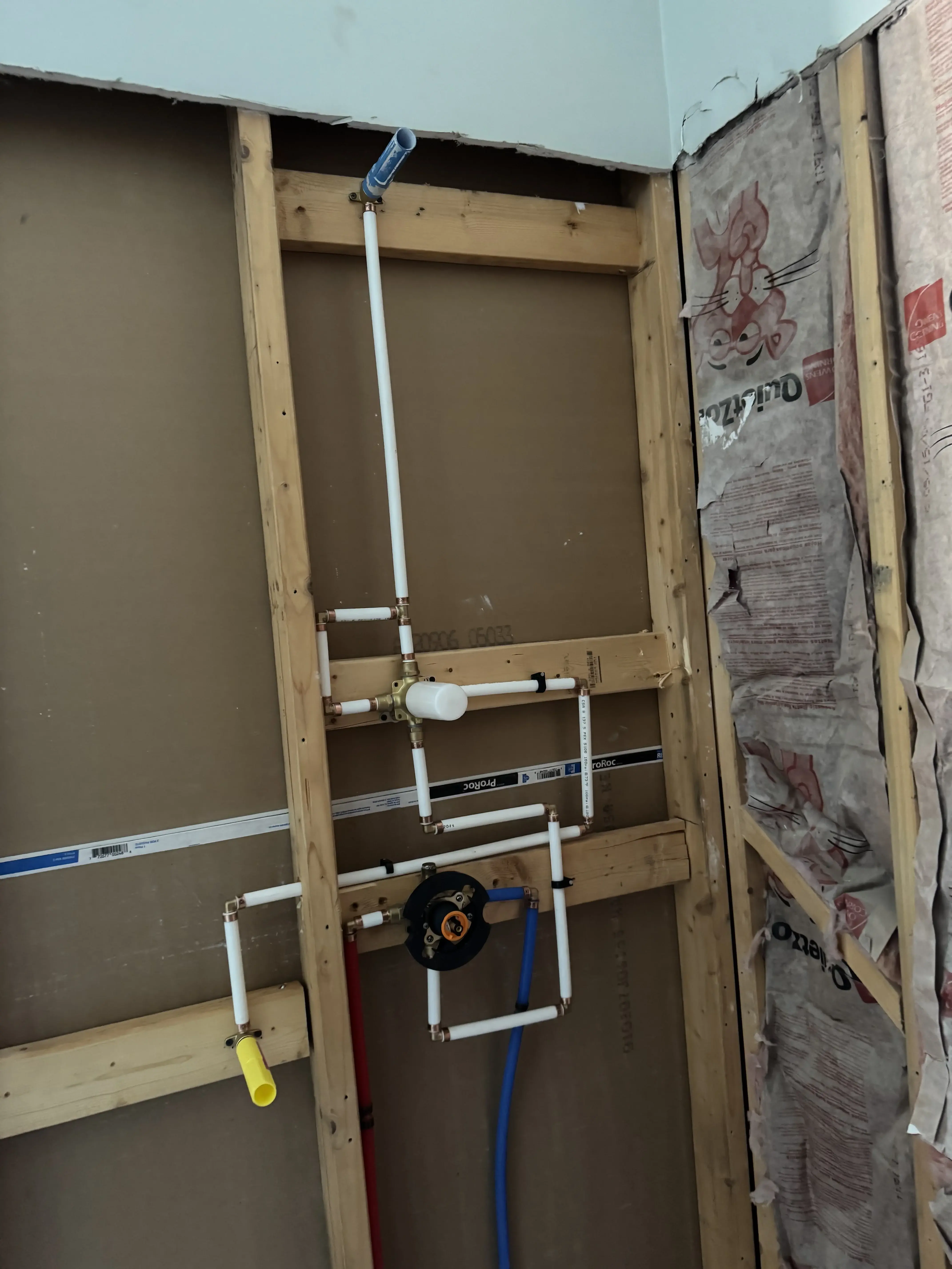 Plumbing Shower by Bleu Ribbon Design & Remodeling